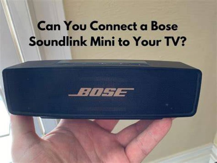 Can you connect headphones to a Bose TV speaker?