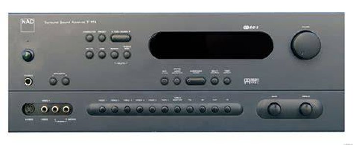 How big is the NAD T770 surround sound receiver?