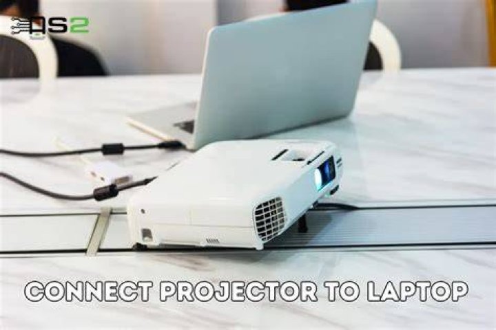 How do I connect my laptop to my projector?
