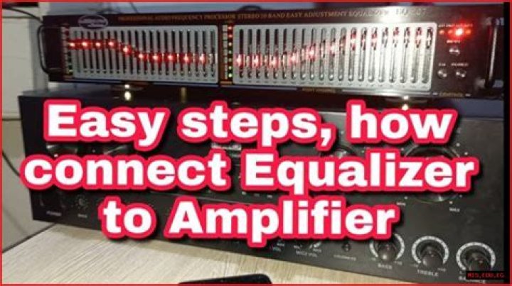 How do I connect my Yamaha equalizer?