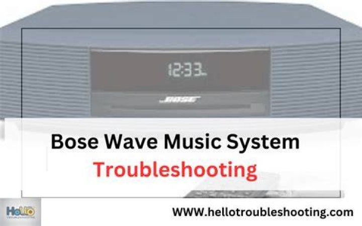 How do I fix my Bose system?