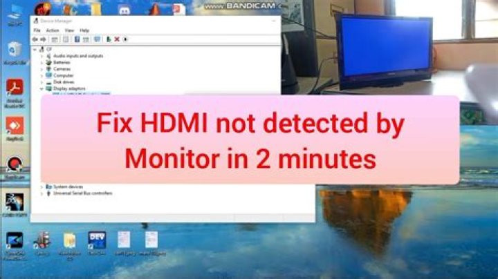 How do I fix my HDMI not reading?