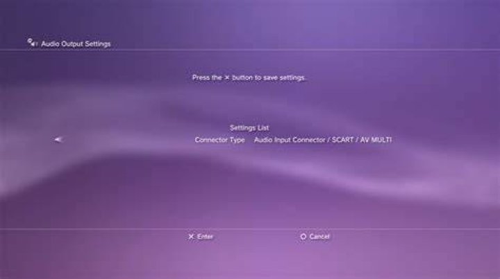How do I get my PS3 to play sound through my TV?
