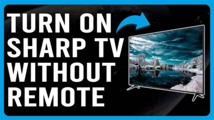 How do I get my Sharp TV to stop talking?