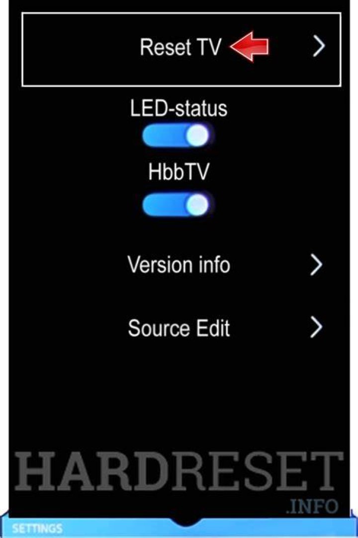 How do I reset my Sharp LC?