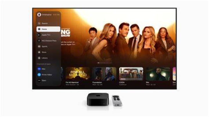 How do I show video on Apple TV?