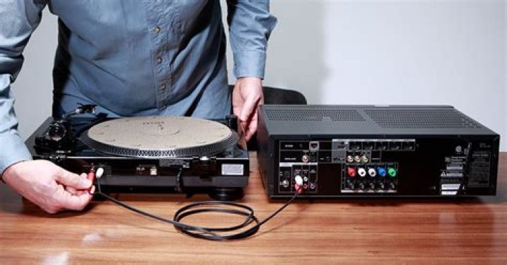 How do you connect an analog turntable to a digital receiver?