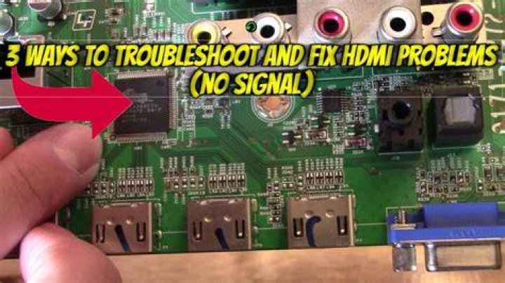 How do you diagnose HDMI problems?