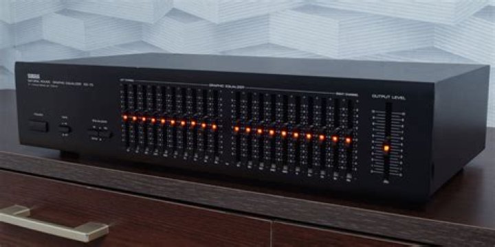 How do you hook up a graphic equalizer to a home stereo receiver?