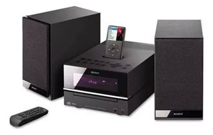 How does the Sony cmtbx20i micro hi fi shelf system work?