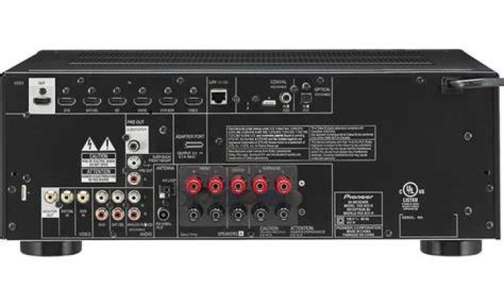 How many HDMI inputs does the pioneer vsx-822 have?