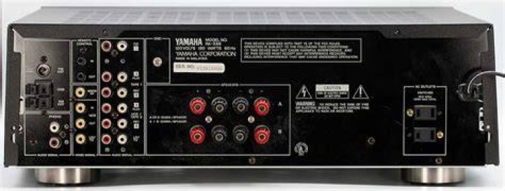 How much does a Yamaha rx-596 receiver cost?