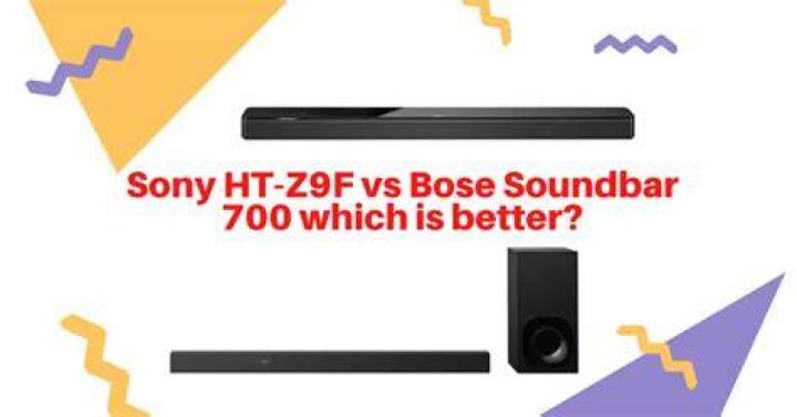 Is Bose better than Sony soundbar?