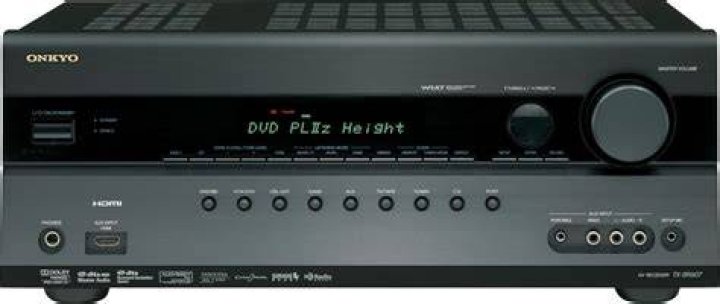 Is the Onkyo tx-sr607 a graphical AV receiver?