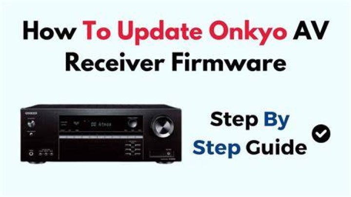 Is there a firmware update for Onkyo txnr616?