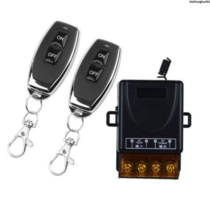Is there a transmitter controlled on off switch?