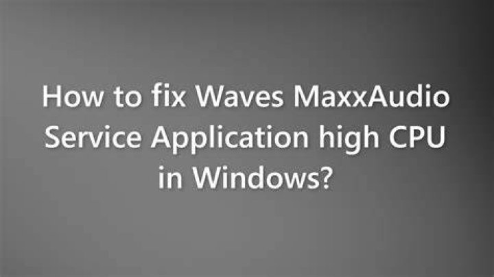 What are the settings for waves host application?