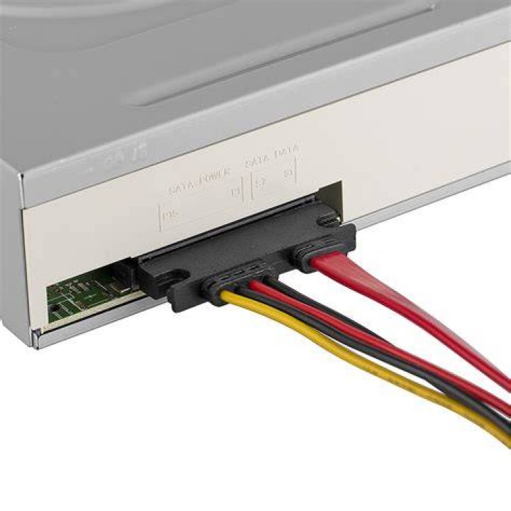 What cables are needed for a DVD drive?