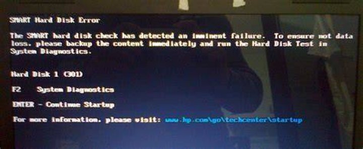 What does it mean when hard disk is not detected?