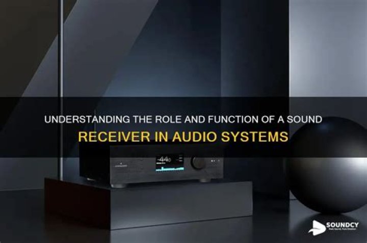 What does use receiver to play audio means?