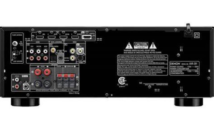 What kind of audio does the Denon avr-391 decode?