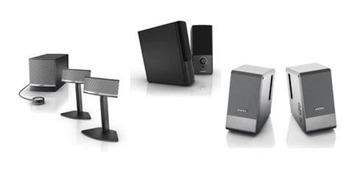 What kind of speakers do you get from Bose?