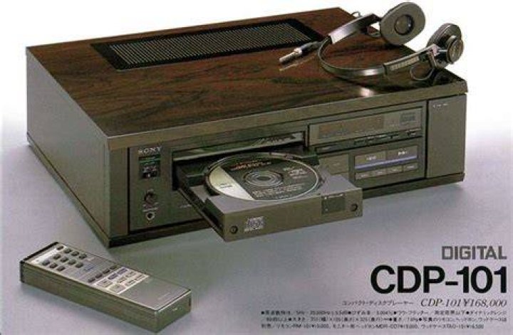 When did the first compact disc player come out?