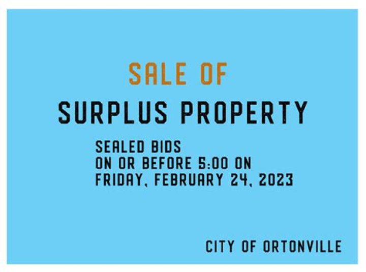 Where can I bid on surplus property in Minnesota?