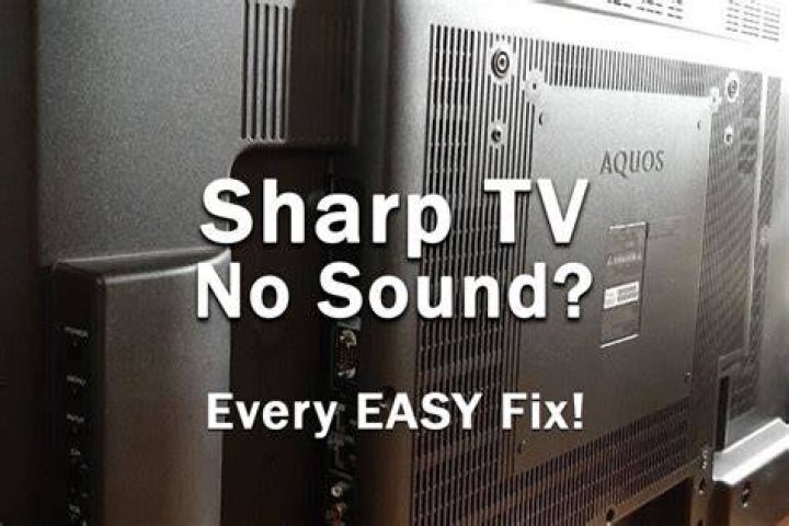 Where is the audio out on Sharp Aquos?