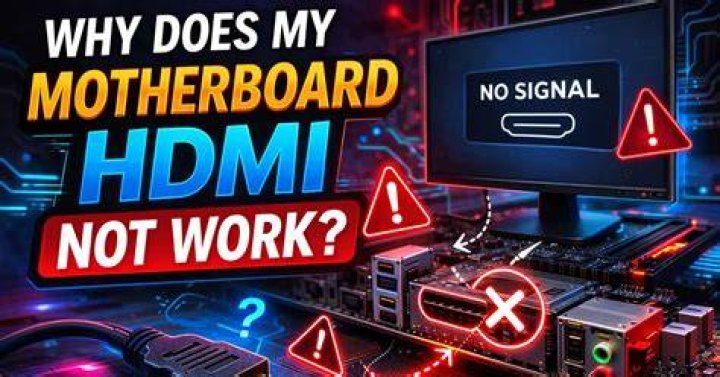 Why does HDMI to HDMI not work?
