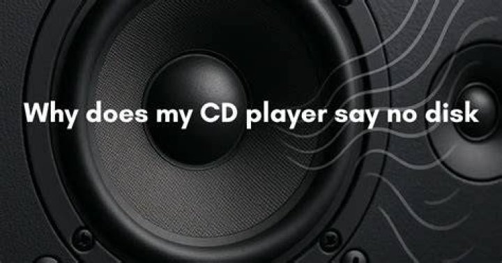 Why does my new DVD player say no disc?