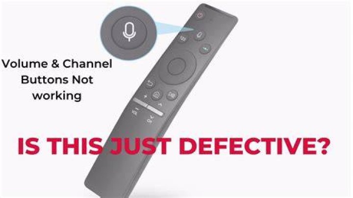 Why does my TV remote not change volume?