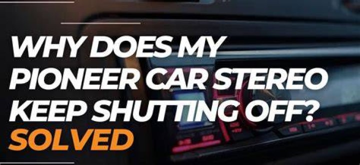 Why is my stereo blinking protect?